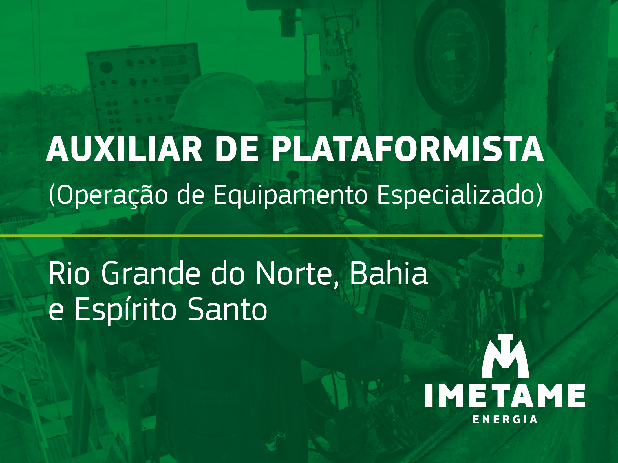Auxiliar de Plataformista