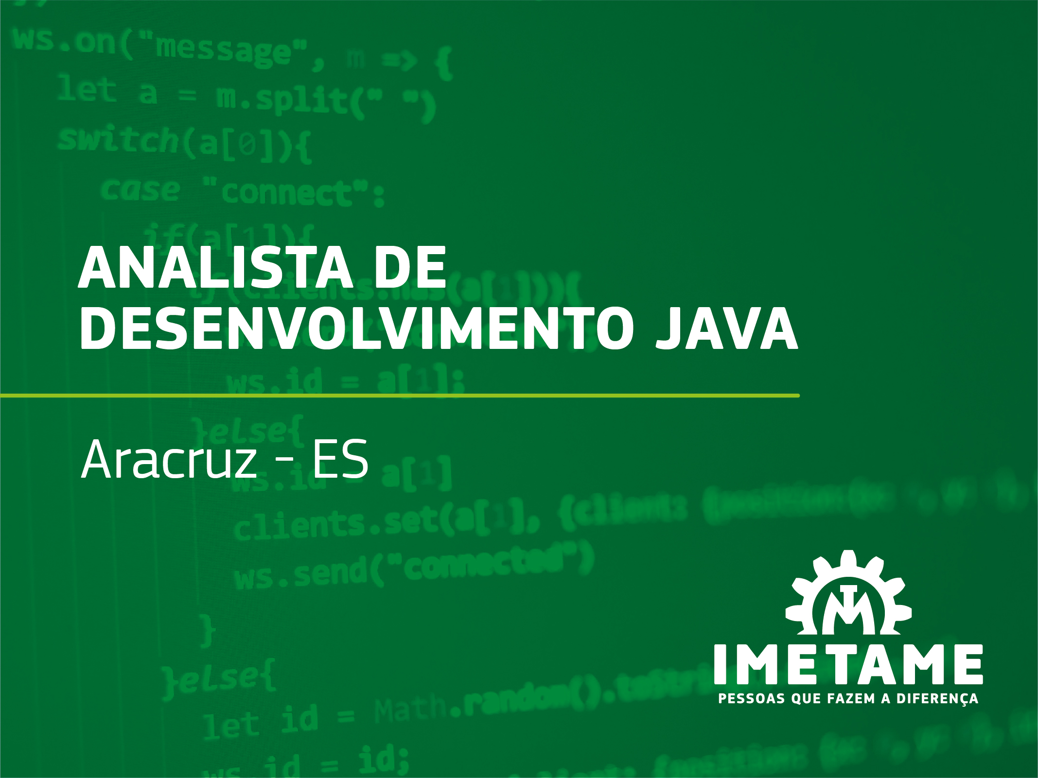 Analista de Desenvolvimento Java