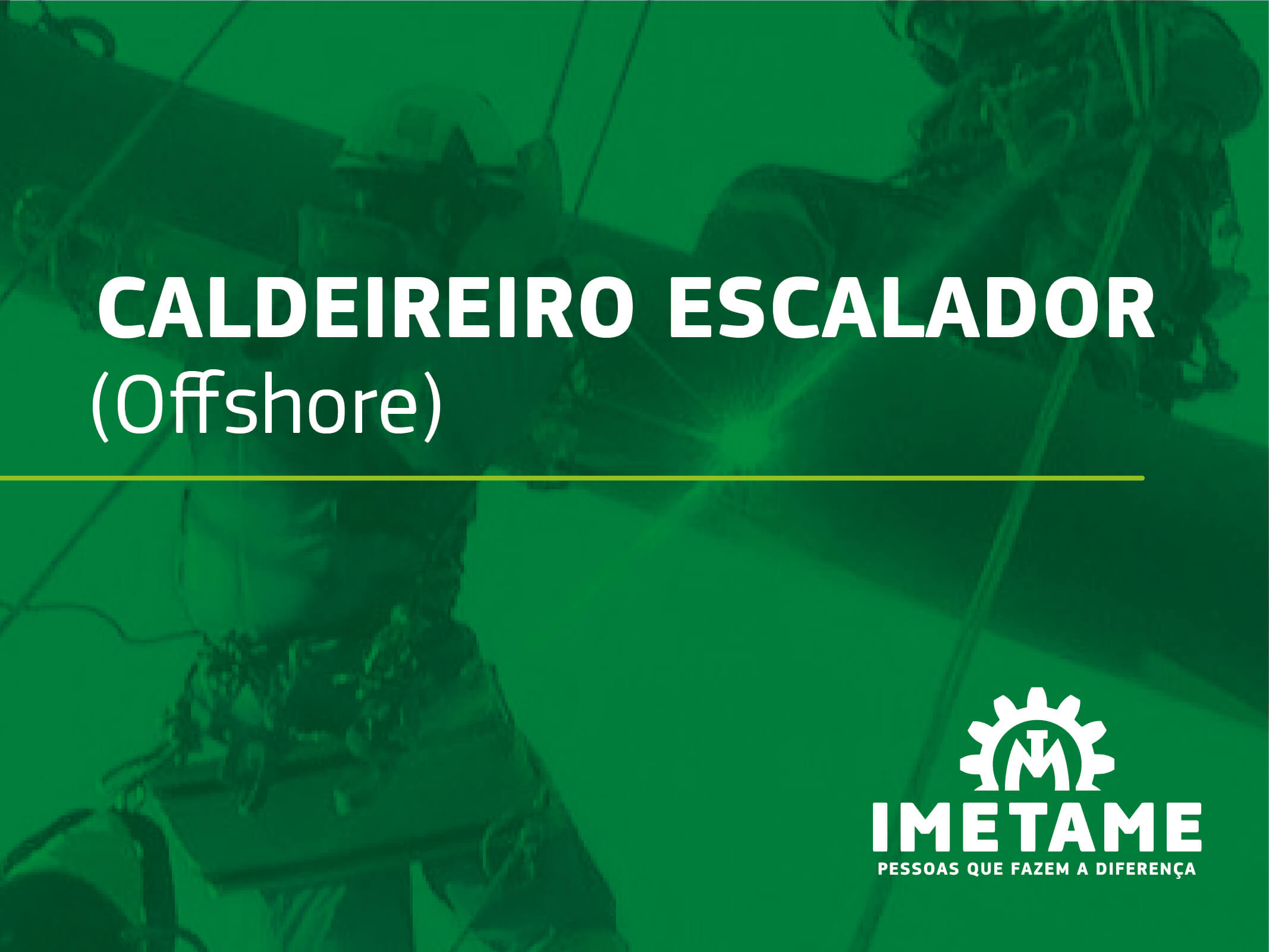 Caldeireiro Escalador – Offshore