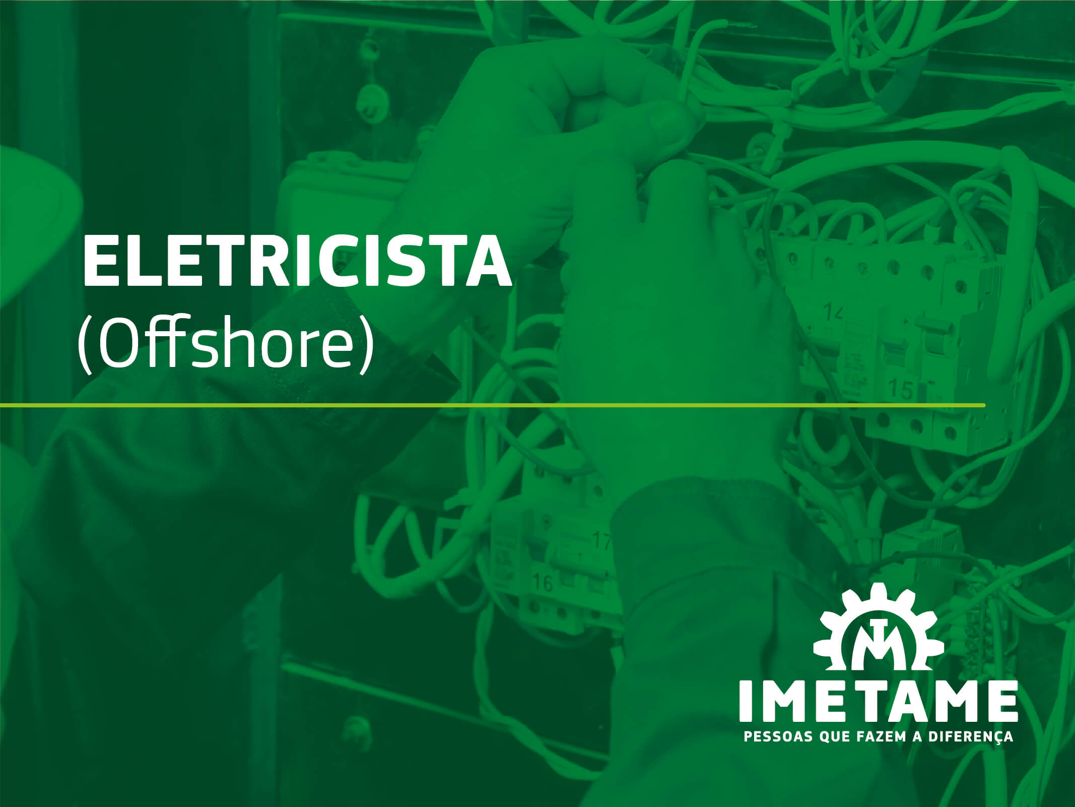 Eletricista – Offshore