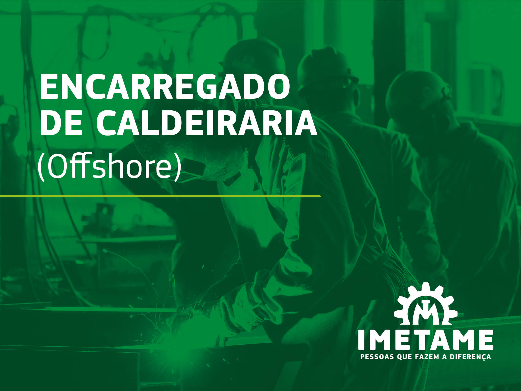 Encarregado de Caldeiraria – Offshore