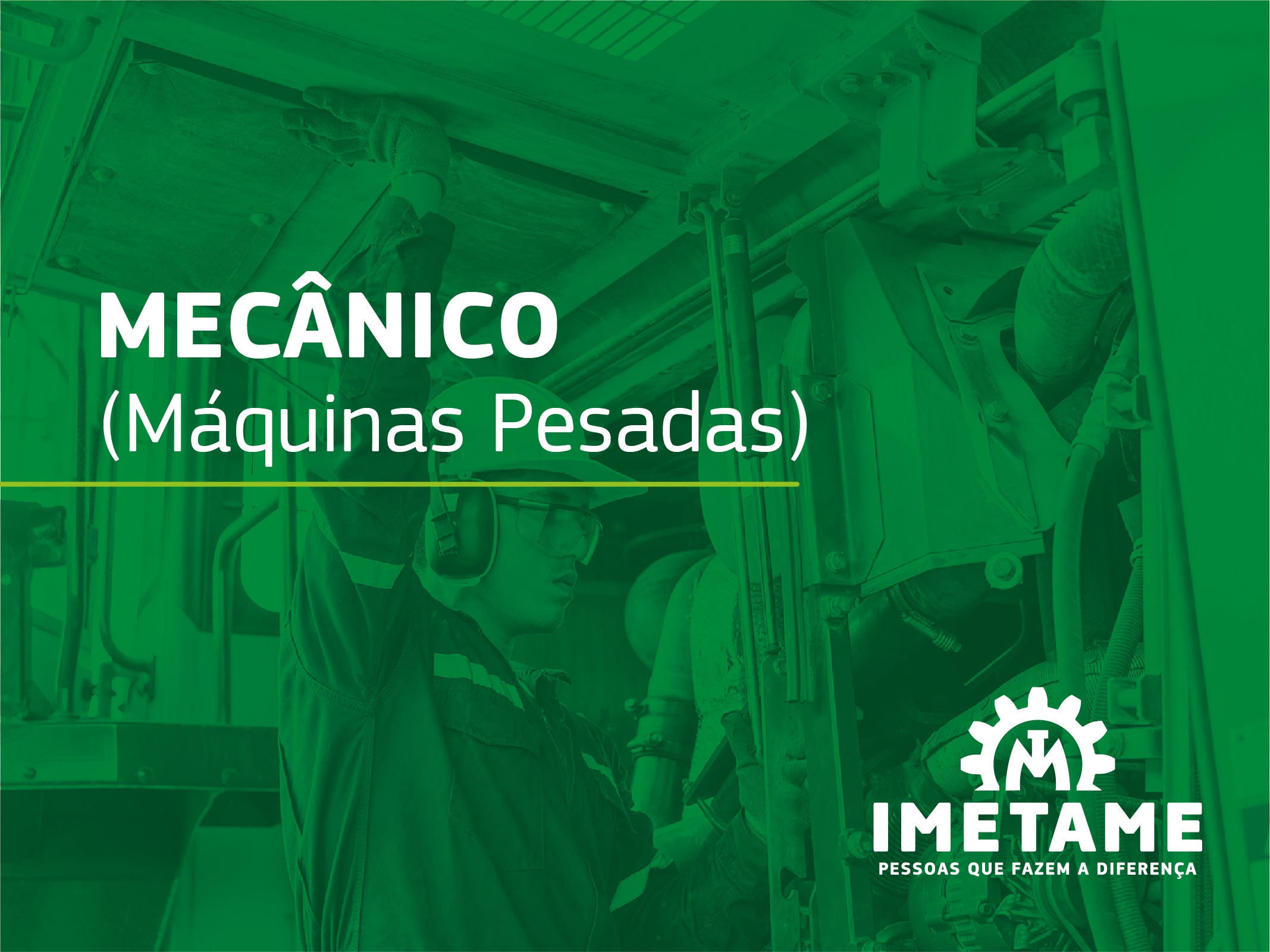 Mecânico de Máquinas Pesadas