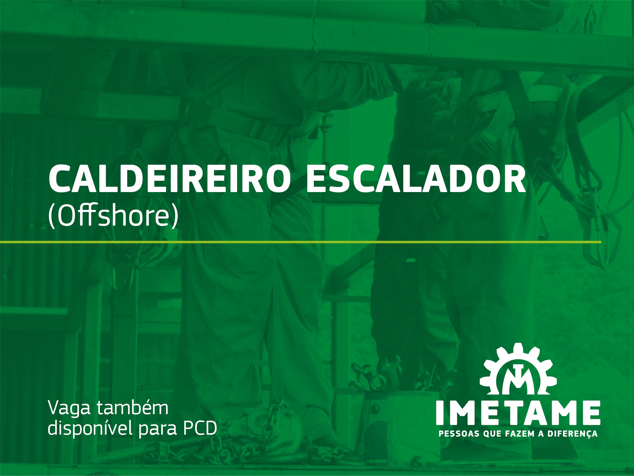 Caldeireiro Escalador – Offshore