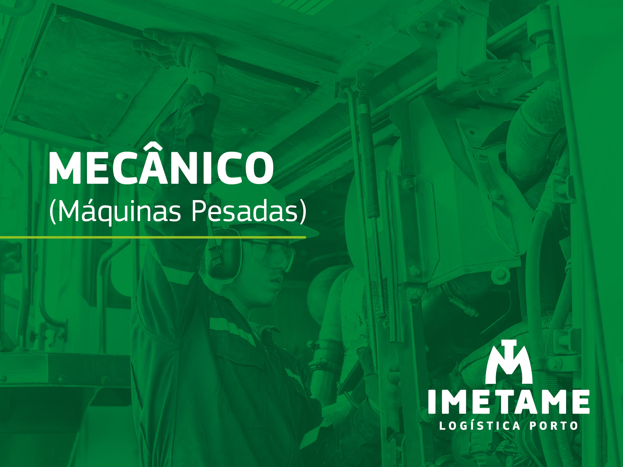 Mecânico de Máquinas Pesadas