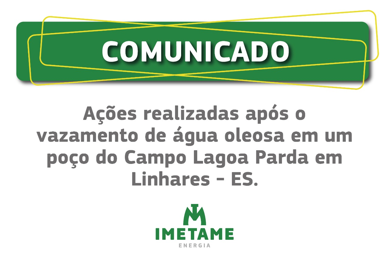 Comunicado Imetame Energia