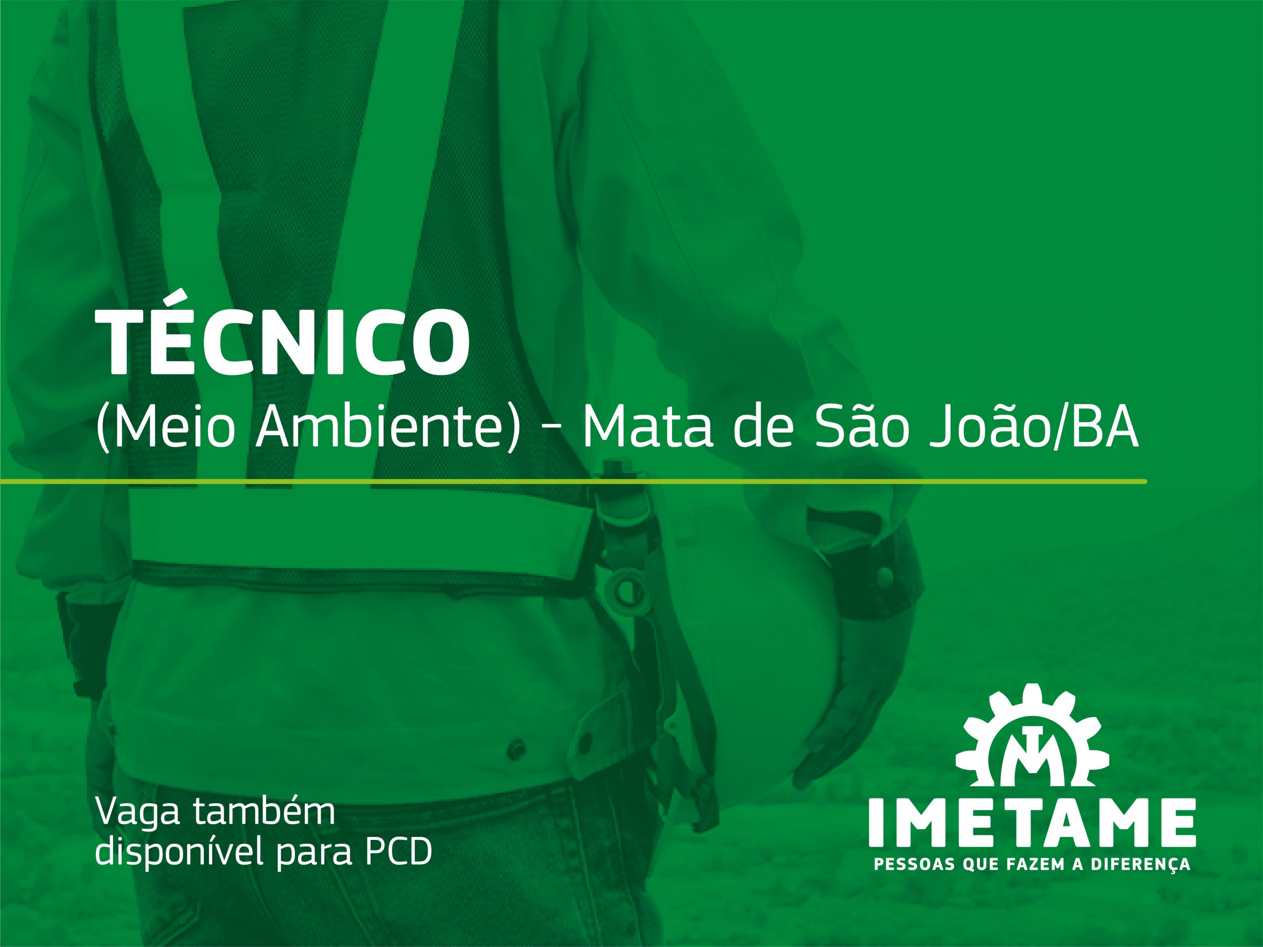 Técnico em Meio Ambiente (Mata de São João/BA)
