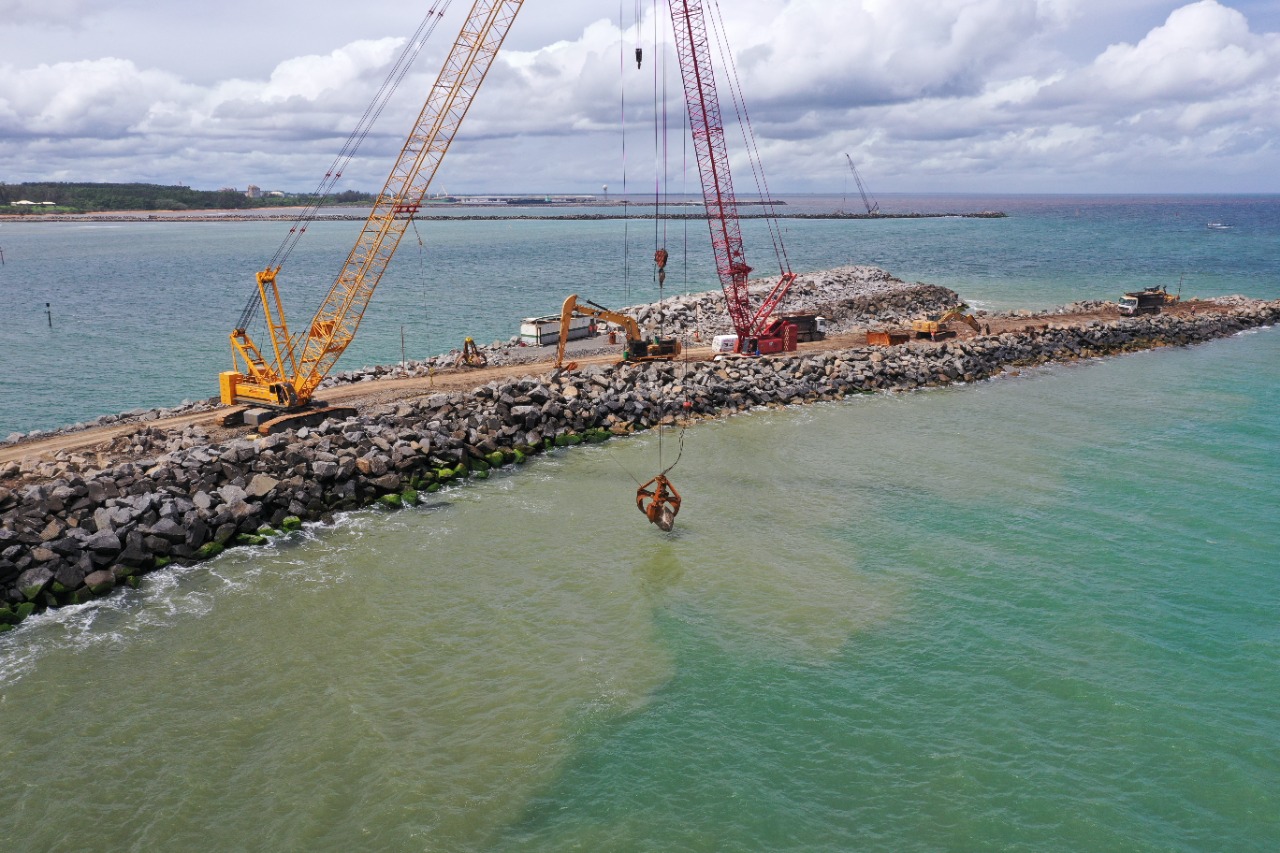 Obras da Imetame Porto Aracruz seguem em ritmo acelerado!