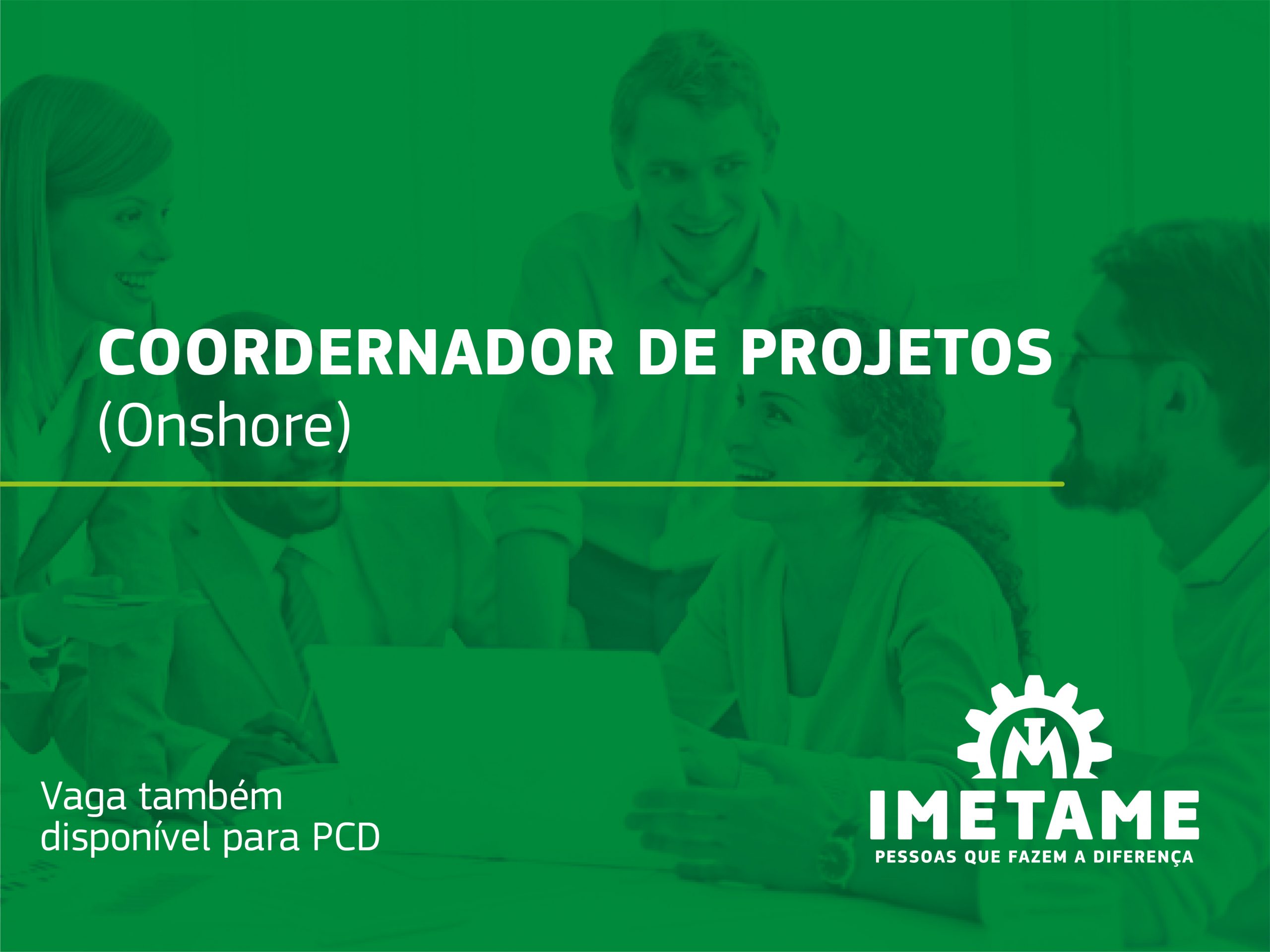Coordenador de Projetos – Onshore