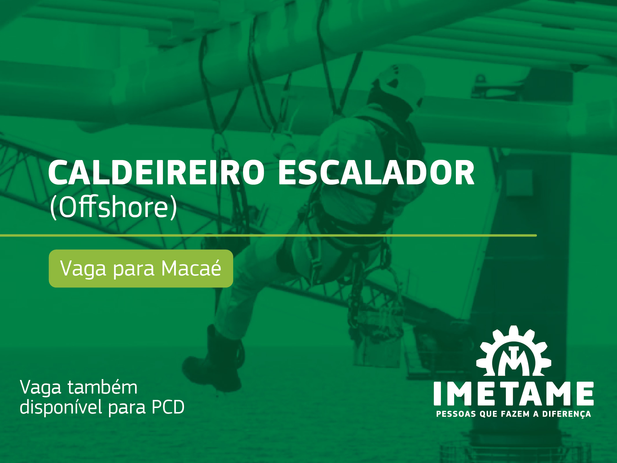 Caldeireiro Escalador – Offshore