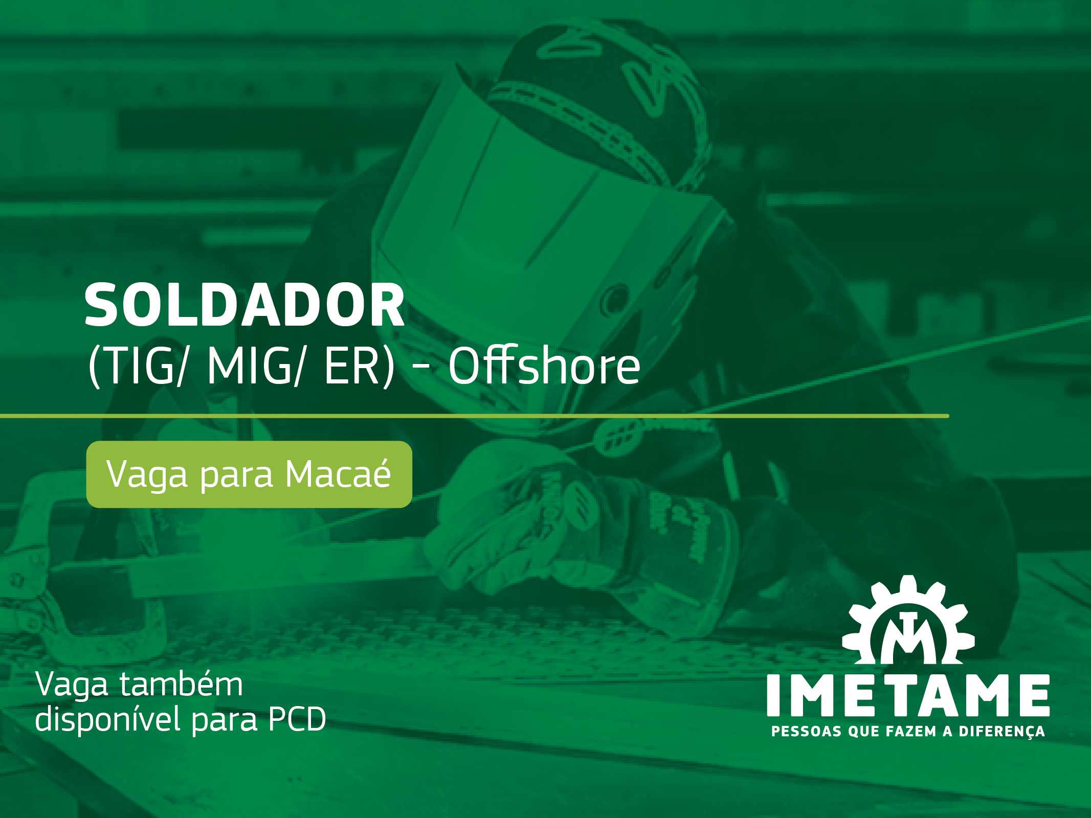 Soldador (TIG/MIG/ ER) – Offshore