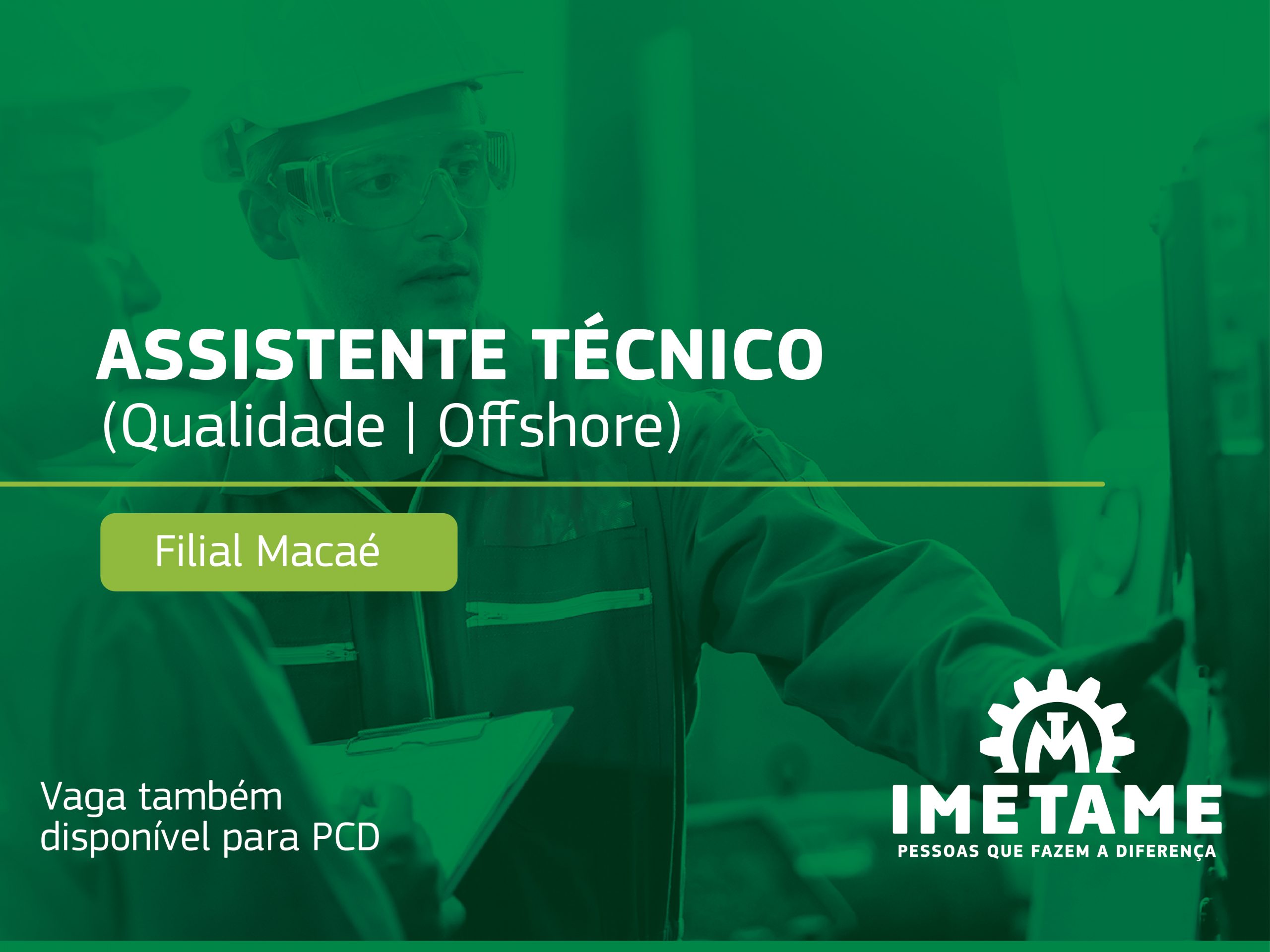 Assistente técnico – Offshore